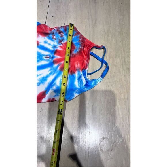 Bobbie Brooks Girls Tie Dye Tankini Set Bathing Suit Multi-Color Size Medium - Picture 5 of 9